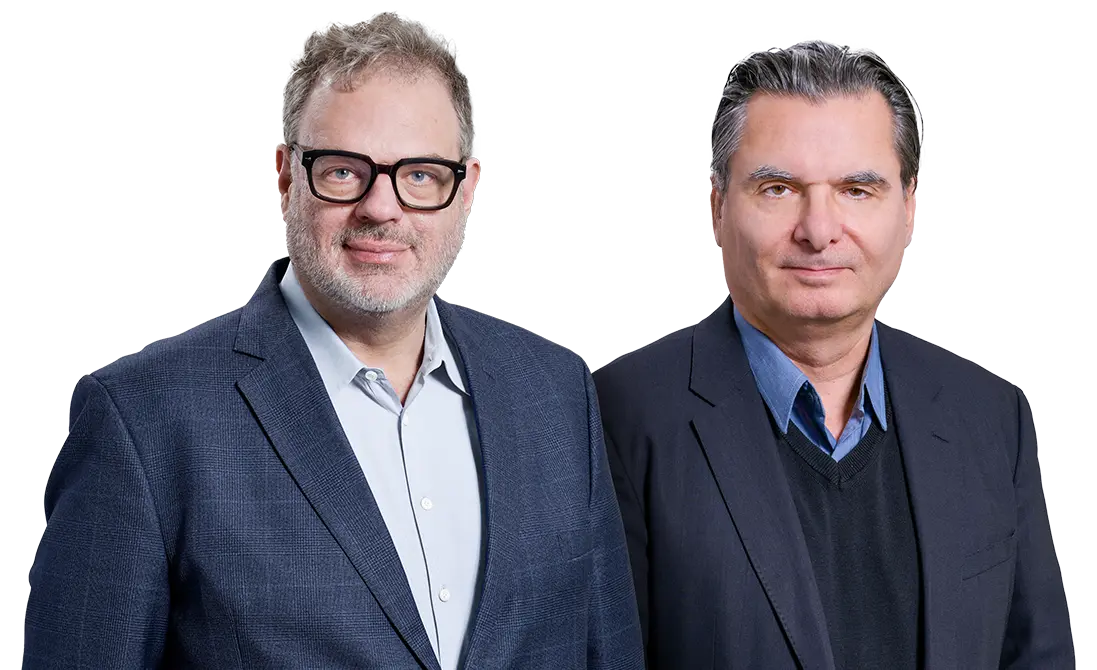 Klaus Madzia und Guido Walter