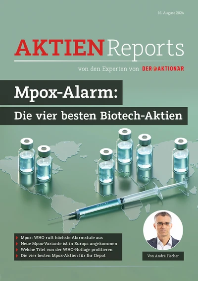 Mpox-Alarm: Die vier besten Biotech-Aktien