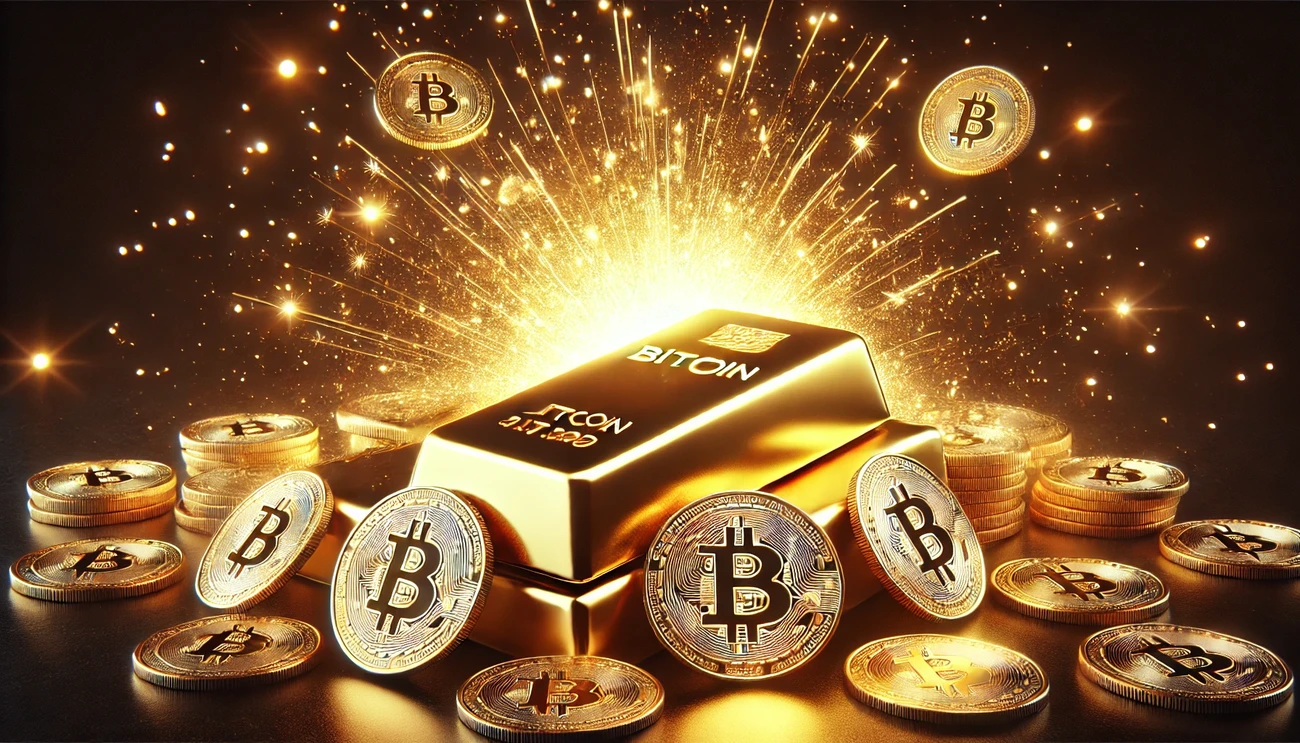 Gold vs. Bitcoin: Überraschende Ansichten des Börsen&#8209;Experten (Foto: ChatGPT)