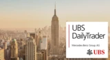 : UBS DailyTrader: Mercedes‑Benz ‑ Kursschwäche hält an