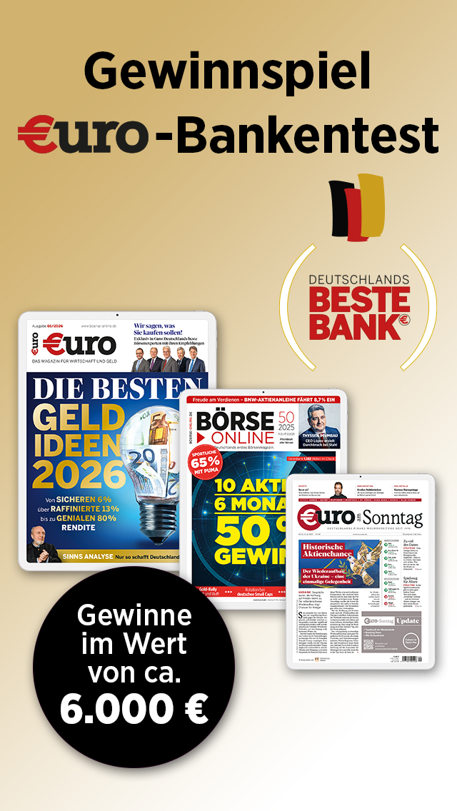 Euro Bankentest 2026 Gewinnspiel
