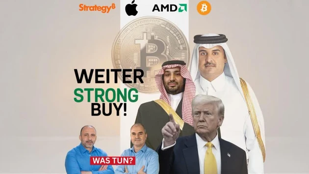 Trump sammelt Rekordsumme: 2,6 Billionen! Apple, AMD, Bitcoin, Strategy im Check