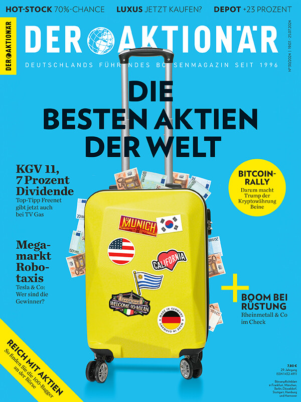 AKTIONÄR Magazin Ausgabe 30/2024