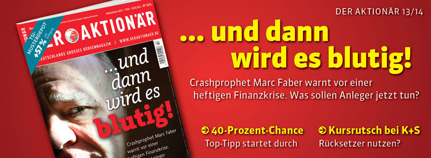 Marc Faber warnt vor heftiger Finanzkrise: 