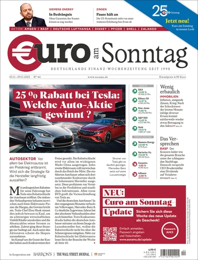 Euro am Sonntag 44/23