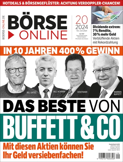 Die aktuelle Ausgabe von Börse Online: BÖRSE ONLINE 20/24
