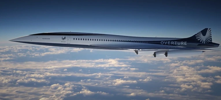 Überschall-Passagierjet Overture von Boom Supersonic 