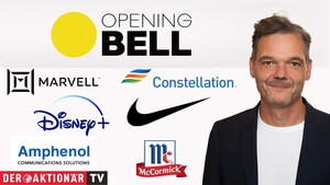 Opening Bell: Wall Street startet im Plus; Constellation Energy, Marvell Technology, McCormick, Netflix, Nike, Amphenol im Fokus 