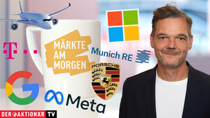 Märkte am Morgen: DAX startet mit kräftigen Gewinnen; Microsoft, Alphabet, Meta, Deutsche Telekom, Airbus, Thyssenkrupp, MunichRe, BASF im Fokus  / Foto: bmag