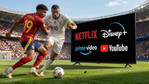 Netflix, Disney oder YouTube: Wer schnappt sich die WM 2030?  / Foto: KI-generiertes Bild
