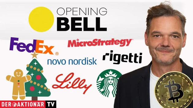 Opening Bell: Dow Jones, Nike, Bitcoin, MicroStrategy, FedEx, Eli Lilly, Novo Nordisk, Alphabet, Rigetti, Starbucks