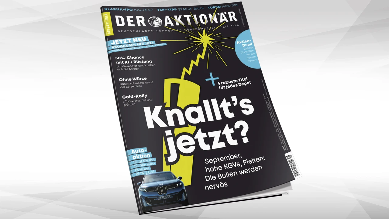 Rücksetzer droht – doch diese 4 Aktien überzeugen jetzt