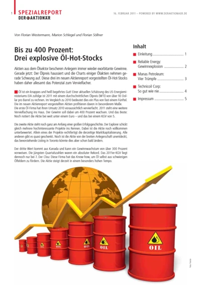 Bis zu 400 Prozent