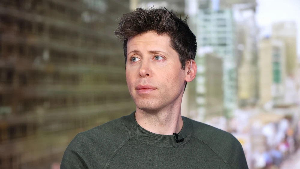 Sam Altman, CEO von OpenAI, besucht „Making Money With Charles Payne“ in den Fox Business Network Studios am 4. Dezember 2024 in New York City