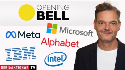 Opening Bell: Wall Street unter Druck - Meta, IBM, Microsoft, Intel, Alphabet