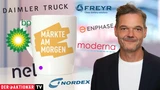 Moderna Inc: Märkte am Morgen: DAX freundlich erwartet ‑ Moderna, Enphase Energy, Rheinmetall, Daimler Truck, Vonovia, BP, Nordex, Nel, Freyr Battery