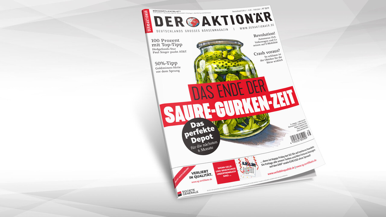 Das Ende der Saure-Gurken-Zeit 