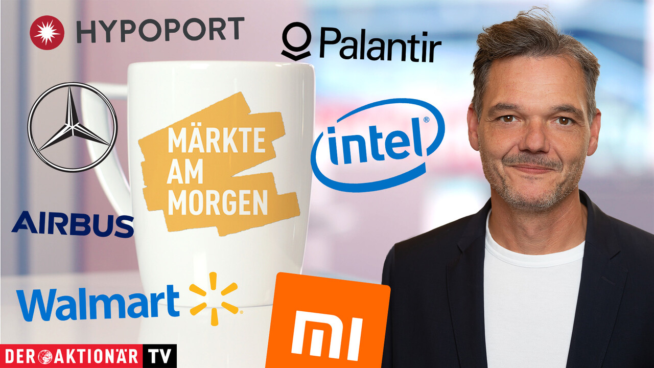 Märkte am Morgen: DAX nach Vortagesverlusten erholt; Gold, Palantir, Walmart, Xiaomi, Alibaba, Mercedes, Airbus im Fokus