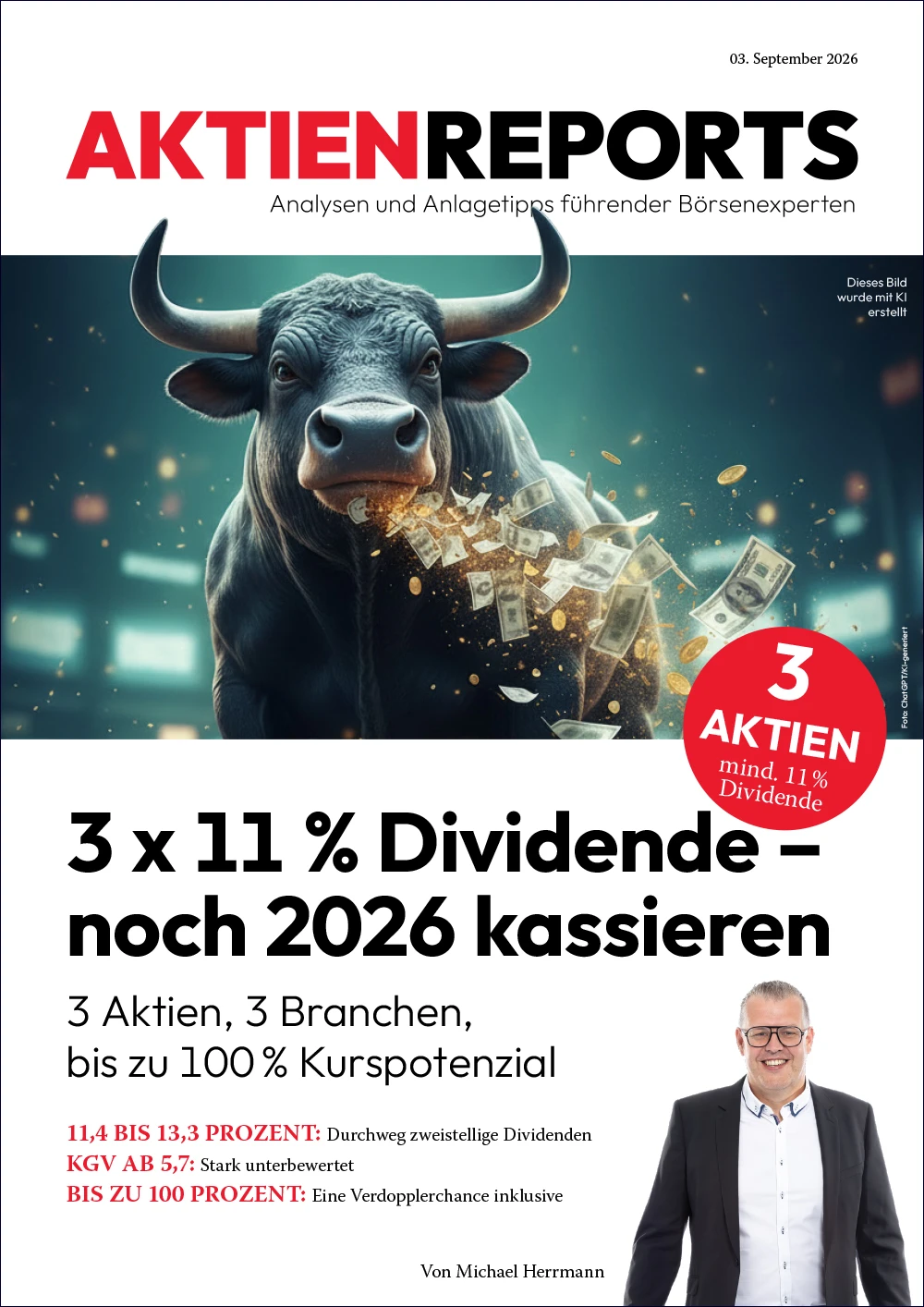 Aktienreport Cover