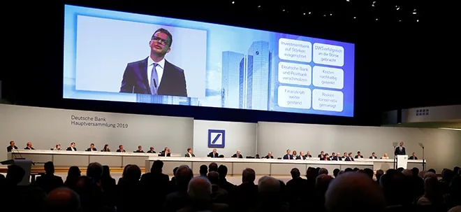 Deutsche Bank&#8209;HV im Ticker +++ Achleitner schickt die Aktionäre nach Hause (Foto: Börsenmedien AG)