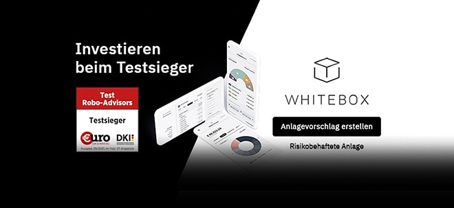 1. Platz für Whitebox beim Test von Euro am Sonntag (Foto: Börsenmedien AG)