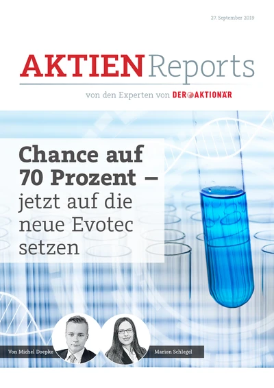 Chance auf 70 Prozent – jetzt auf die neue Evotec setzen