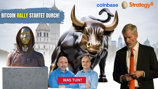 Starten Bitcoin und Strategy jetzt durch? Coinbase, Circle, Starbucks im Check
