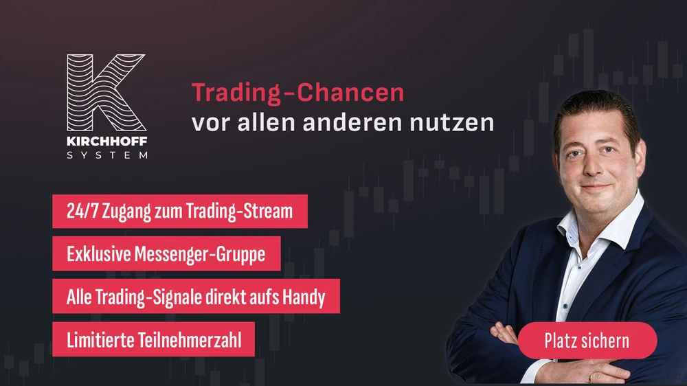 Jetzt bei Kirchhoff System einsteigen und Trading-Chancen vor allen anderen nutzen.