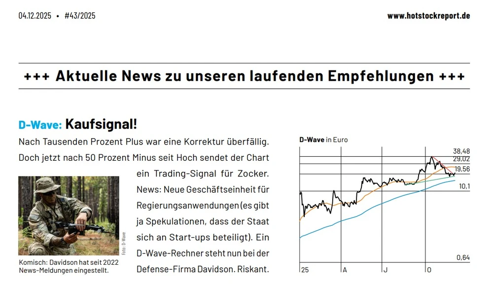 D-Wave (Auszug HSR vom 3.12)