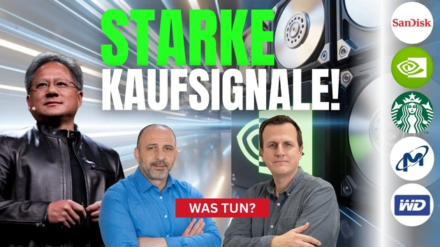 SanDisk auf Höhenflug! Micron Technology, Nvidia, Western Digital Corp, Starbucks im Check