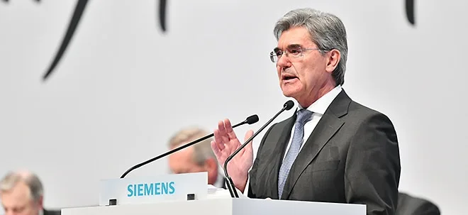 Hauptversammlung von Siemens: Chef Kaeser stellt sich den Aktionären (Foto: Börsenmedien AG)