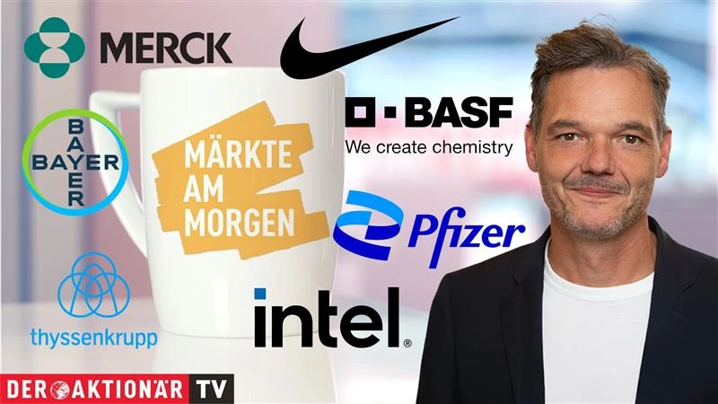 Märkte am Morgen: Wall Street auf Rekordhoch; Gold, Nike, Intel, Pfizer, Bayer, Thyssenkrupp, Sartorius im Fokus 