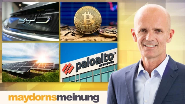 maydornsmeinung: Nvidia, Bitcoin, Palo Alto, Arm Holdings, Amazon, BYD, SolarEdge, SMA Solar