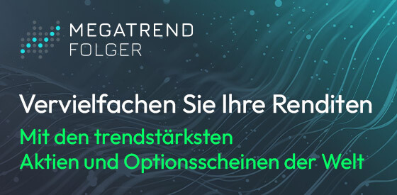 Megatrend Folger, Optionsscheine, Aktien, Trend