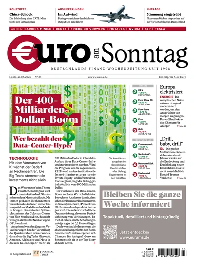 Euro am Sonntag 33/25