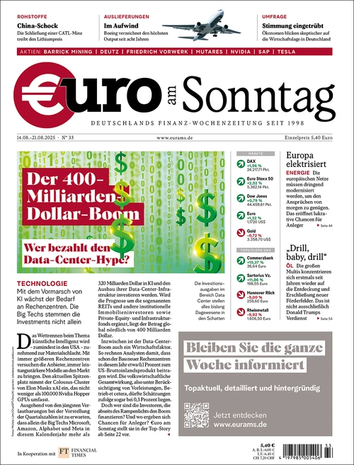 Euro am Sonntag 33/25