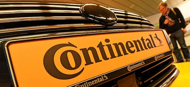 Continental&#8209;Aktie an DAX&#8209;Spitze trotz gesenktem Ausblick (Foto: Börsenmedien AG)