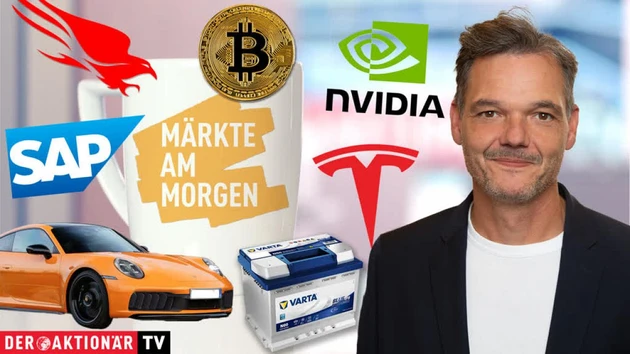 Märkte am Morgen: DAX nähert sich 18.500 Punkten ‑ Bitcoin, Crowdstrike, Tesla, Nvidia, SAP, Porsche AG, Varta, LVMH