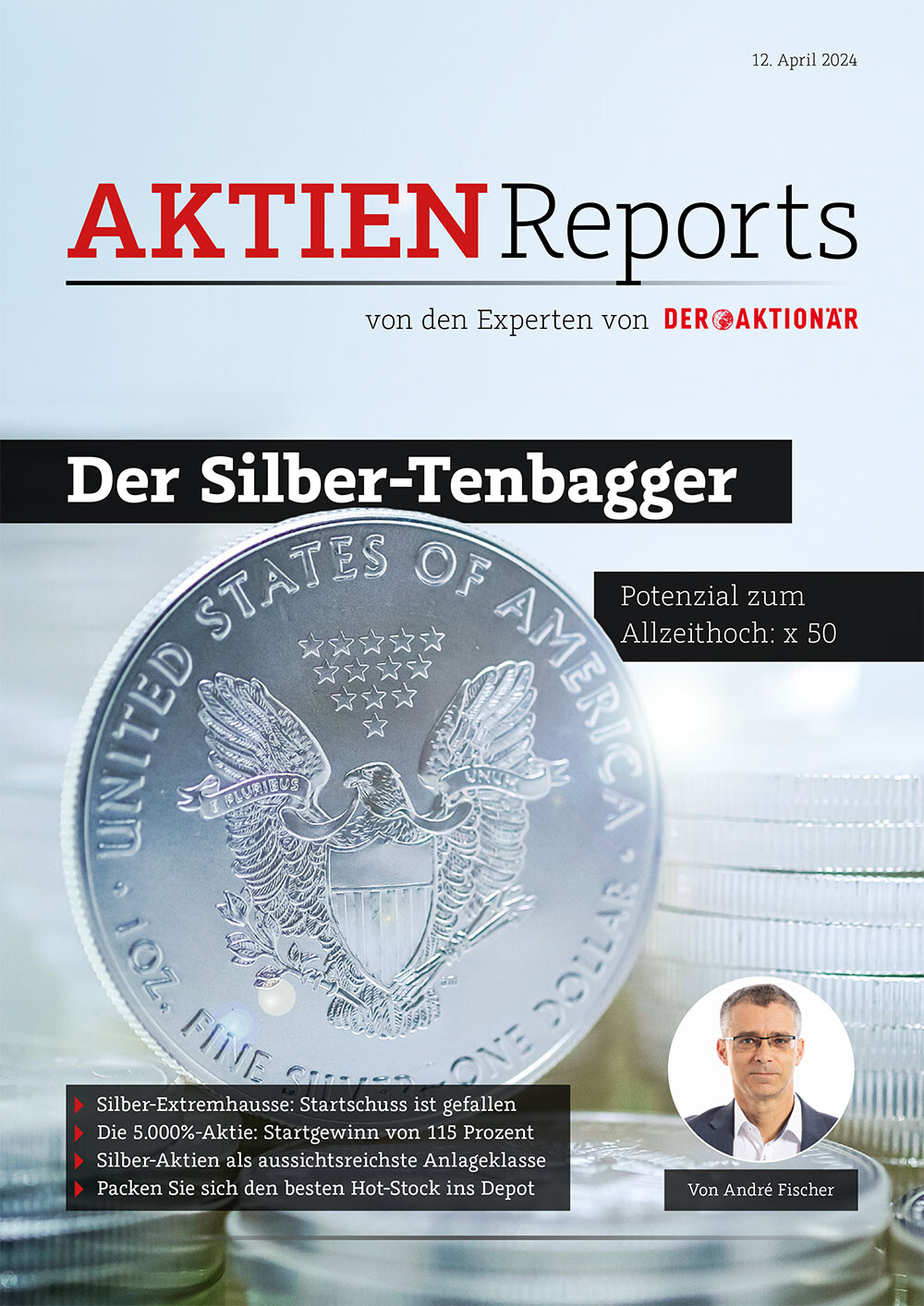 Aktienreport, Tenbagger, Silber, André Fischer