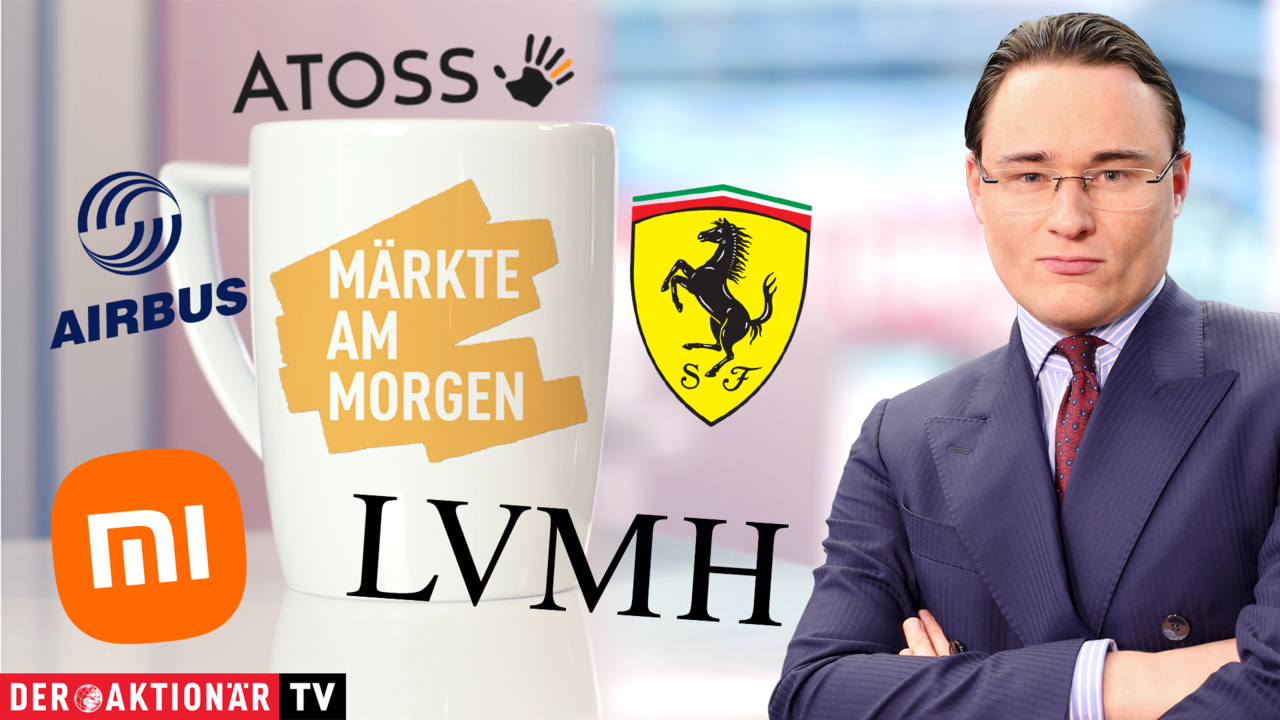 Märkte am Morgen: US-Impulse fehlen; Atos, Airbus, Xiaomi, LVMH, Ferrari