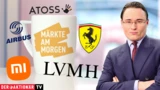 DAX: Märkte am Morgen: US‑Impulse fehlen; Atos, Airbus, Xiaomi, LVMH, Ferrari