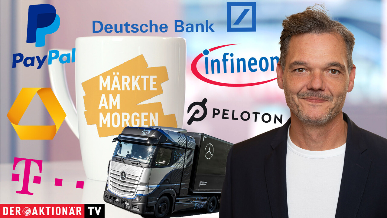 Märkte am Morgen: DAX tritt vor Powell-Rede auf der Stelle; Paypal, Peloton, Xiaomi, Siemens Energy, Infineon, Daimler Truck, Deutsche Bank im Fokus