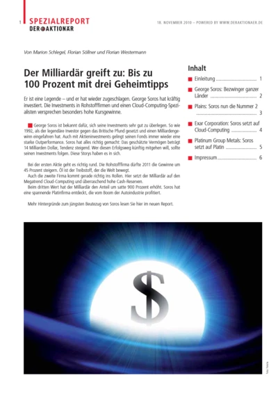 Der Milliardär greift zu