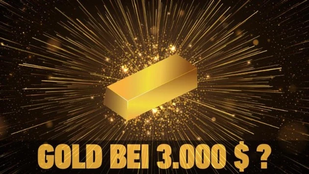 Gold ist nicht zu halten ‑ 3.000 USD am Horizont