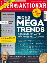 DAX: Sechs Mega Trends +++ Das sind die Aktien für unsere Zukunft +++ Exklusivanalyse: Das sind die besten Fonds