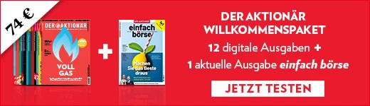 aktuelle Ausgaben der Börsenmagazine DER AKTIONÄR und einfach börse