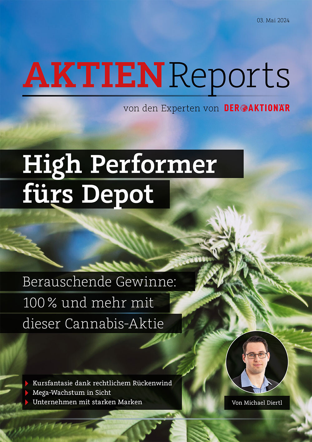 Aktien-Report, Aktienreport, Cannabis
