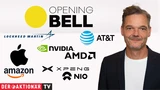 DJ Industrial Average: Opening Bell: Wall Street startet im Minus; Nvidia, Apple, Amazon, AMD, IBM, Nio, Xpeng, AT&T im Fokus
