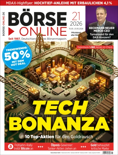 Die aktuelle Ausgabe von Börse Online: BÖRSE ONLINE 21/26