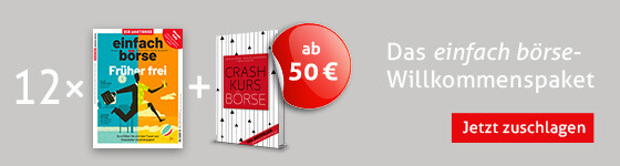 einfach börse Willkommenspaket Ausgabe Mai 2023